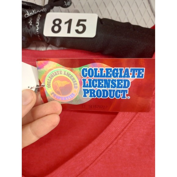 NWT Ohio State Women's Size Medium V-Neck Tee Red Collegiate Licensed Product - Picture 4 of 16